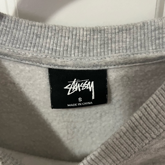 Gray Stüssy Crewneck - Picture 3 of 3